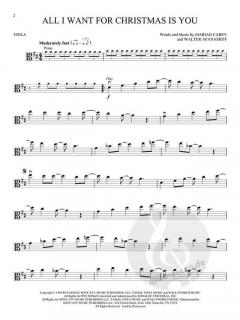 Christmas Songs For Viola im Alle Noten Shop kaufen