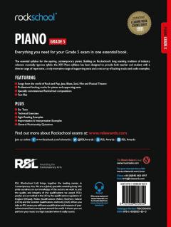 Rockschool: Piano - Grade 5 