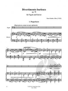Divertimento burlesco op. 78 (Hans-Günther Allers) 