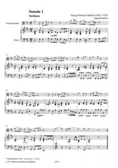 12 Kasseler Sonaten Heft 1 von Georg Friedrich Händel 