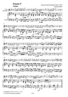 12 Kasseler Sonaten Heft 2 von Georg Friedrich Händel 