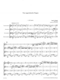 4 argentische Tangos von Ángel Gregorio Villoldo 