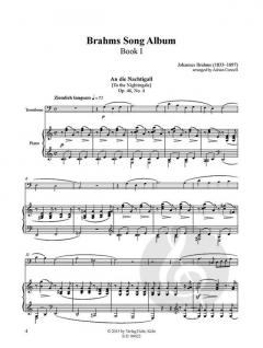 Brahms Song Album I von Johannes Brahms 