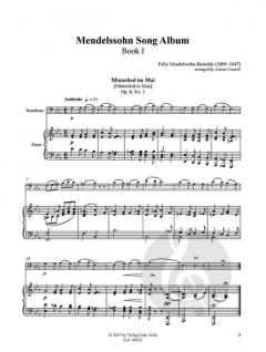Mendelssohn Song Album I von Felix Mendelssohn Bartholdy 