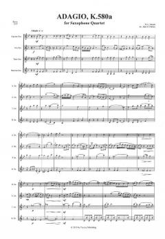 Adagio KV 580a von Wolfgang Amadeus Mozart 