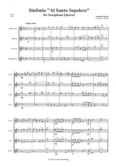 Sinfonia 'Al Santo Sepolcro' von Antonio Vivaldi 