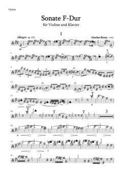 Sonate F-Dur für Violine und Klavier im Alle Noten Shop kaufen