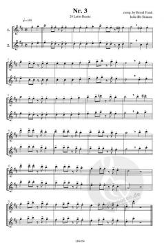 24 Latin-Duette in Bb (hohe Lage) von Bernd Frank 