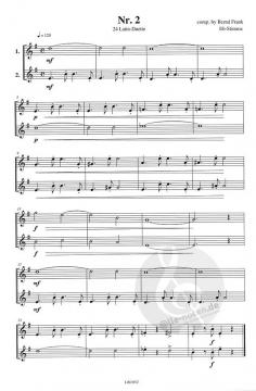 24 Latin-Duette in Eb von Bernd Frank 
