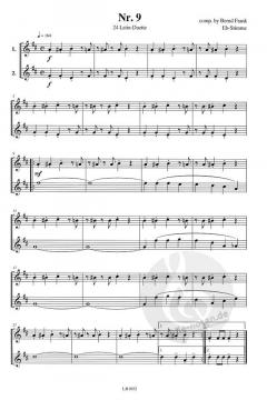 24 Latin-Duette in Eb von Bernd Frank 