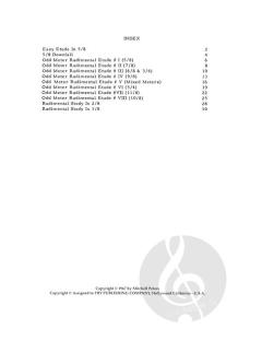 Odd Meter Rudimental Etudes (Mitchell Peters) 