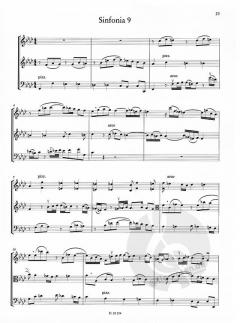 Sinfonien BWV 787-801 von Johann Sebastian Bach 