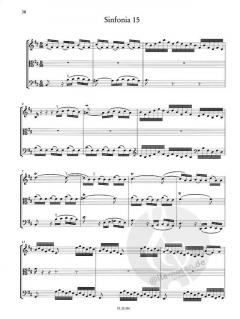 Sinfonien BWV 787-801 von Johann Sebastian Bach 