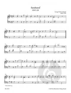 An Easy Handel Organ Album von Georg Friedrich Händel 