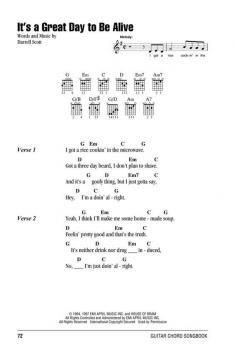 Country Hits - Guitar Chord Songbook 