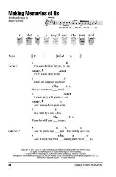 Country Hits - Guitar Chord Songbook 