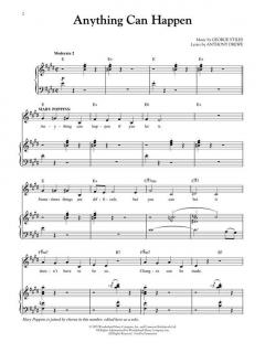 Broadway Singer's Edition: Mary Poppins von Robert Bernard Sherman 