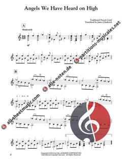 Classical Guitar Christmas Sheet Music 