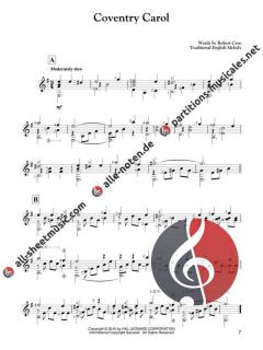 Classical Guitar Christmas Sheet Music 