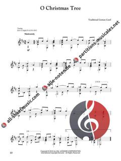 Classical Guitar Christmas Sheet Music 