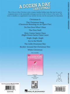 A Dozen A Day Christmas Songbook - Preparatory 