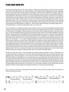 Warm-Up Exercises For Bass Guitar (Steve Gorenberg) 