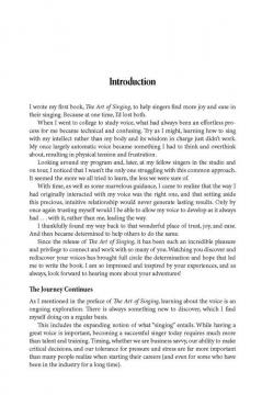 The Art Of Singing On Stage And in The Studio 