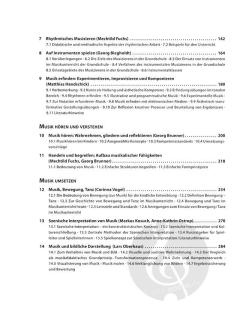 Musikdidaktik Grundschule 