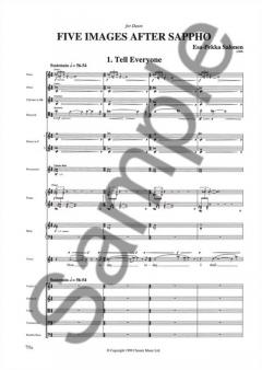 Five Images After Sappho (Esa-Pekka Salonen) 