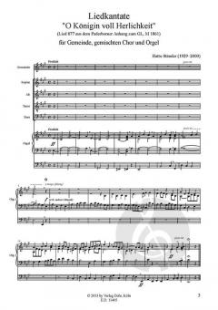 O Königin voll Herrlichkeit (Hatto Ständer) 