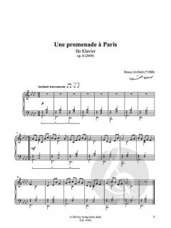 Une promenade à Paris op. 8 von Simon Al-Odeh 
