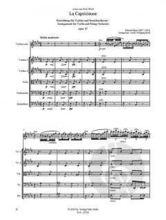La Capricieuse op. 17 von Edward Elgar 