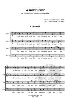 Wanderlieder (Johann Lütter) 