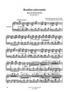 Drei Rondos von Heinrich Marschner für Pianoforte im Alle Noten Shop kaufen