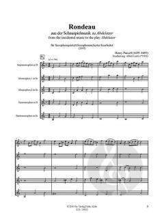 Rondeau aus Abdelazer von Henry Purcell 