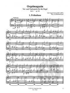 Orgelmagazin Heft 1 op. 223 von Carl August Kern im Alle Noten Shop kaufen