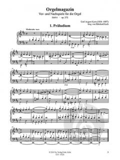 Orgelmagazin Heft 6 op. 272 von Carl August Kern im Alle Noten Shop kaufen