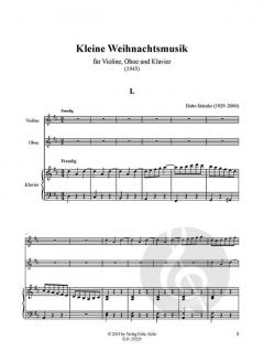 Kleine Weihnachtsmusik (Hatto Ständer) 