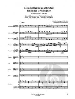 Mein Erbteil ist zu aller Zeit die heilige Dreieinigkeit 