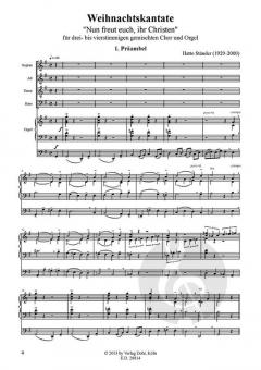 Weihnachtskantate 'Nun freut Euch, ihr Christen' (Hatto Ständer) 