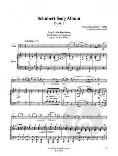 Schubert Song Album I für Violoncello und Klavier im Alle Noten Shop kaufen