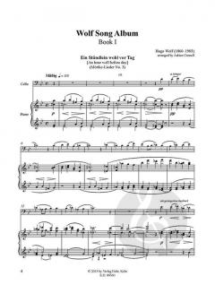 Wolf Song Album I für Violoncello und Klavier im Alle Noten Shop kaufen