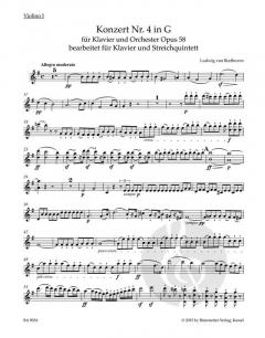 Konzert für Klavier und Orchester Nr. 4 op. 58 (Ludwig van Beethoven) 