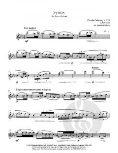 Syrinx von Claude Debussy 