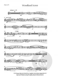 Woodland Scene von Norman Warren für Horn und Klavier