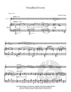 Woodland Scene von Norman Warren für Horn und Klavier