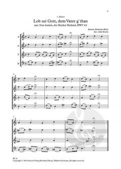 8 Advents- und Weihnachtschoräle (Johann Sebastian Bach) 