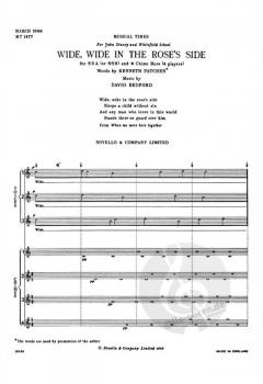 Wide, Wide In The Rose's Side von David Bedford 