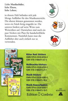 Belohnungs-Stickers von Jörg Hilbert im Alle Noten Shop kaufen