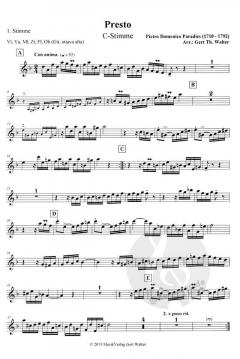 Presto von Pietro Domenico Paradies (Download) 